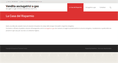 Desktop Screenshot of lacasadelrisparmio.com